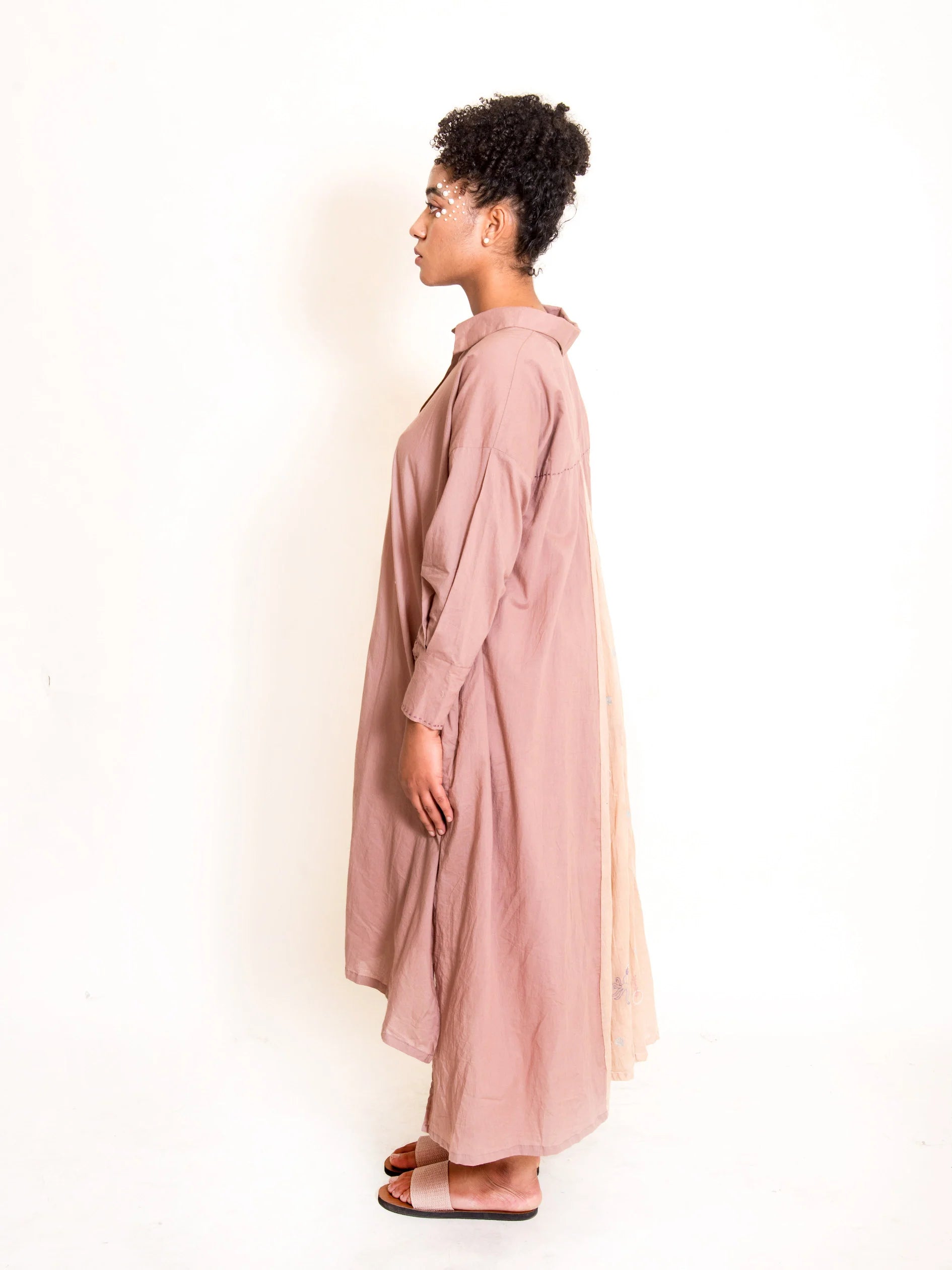 Poc Dress Mul Cotton - Ash Pink