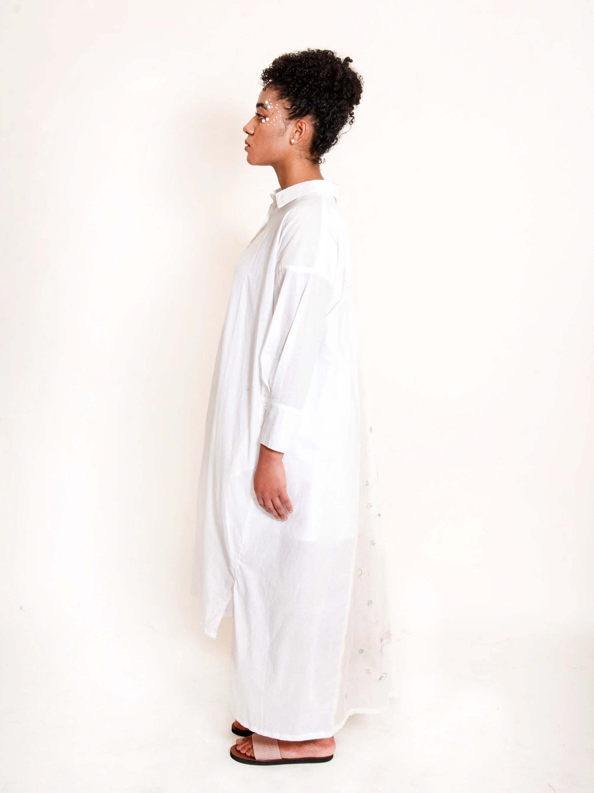 Poc Dress Mul Cotton - White