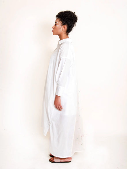 Poc Dress Mul Cotton - White