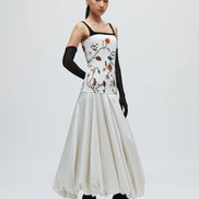 Forest Flower Panelled Dress