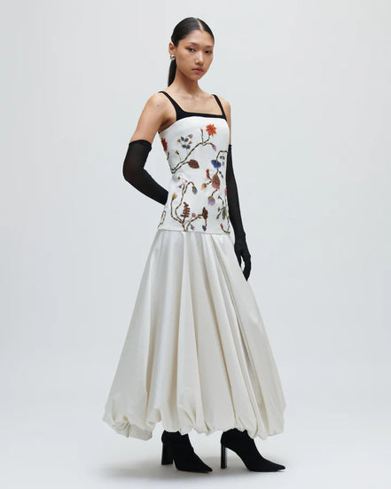 Forest Flower Panelled Dress