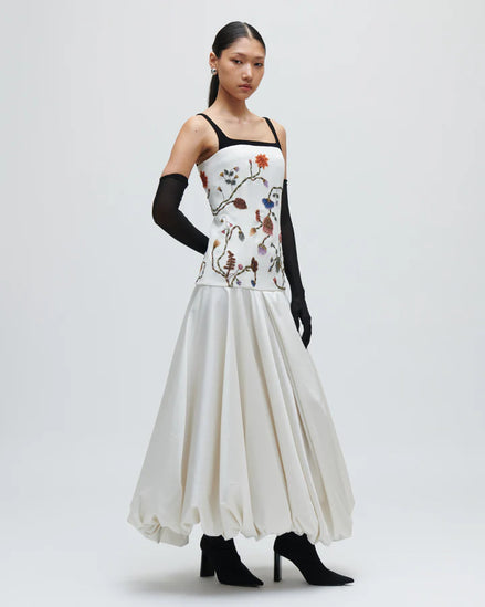 Forest Flower Panelled Dress