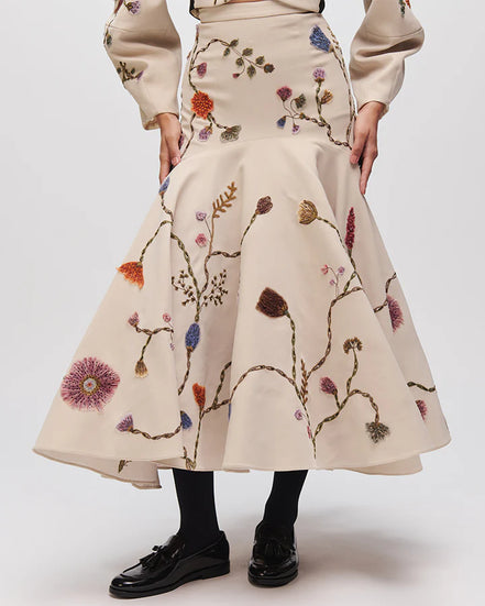 Pressed Petal Skirt