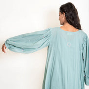 Seeho Dress Mul Cotton - Mint Green