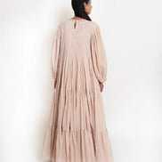 Shell Dress Mul Cotton - Ivory