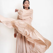 Shell Dress Mul Cotton - Ivory