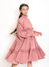 Squid Dress Mul Cotton - Onion Pink