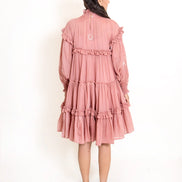 Squid Dress Mul Cotton - Onion Pink