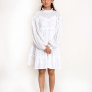 Squid Dress Mul Cotton - White