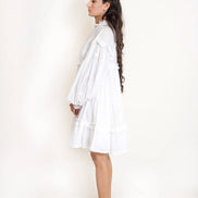 Squid Dress Mul Cotton - White