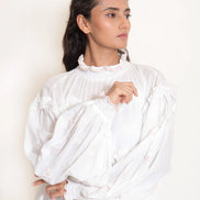 Squid Dress Mul Cotton - White
