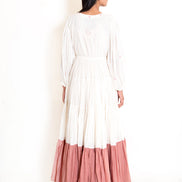 Stark Dress Mul Cotton - Beige