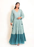 Stark Dress Mul Cotton -Mint Green
