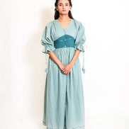 Turt Dress Mul Cotton - Mint Green