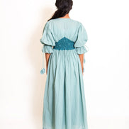 Turt Dress Mul Cotton - Mint Green