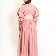 Turt Dress Mul Cotton - Onion Pink
