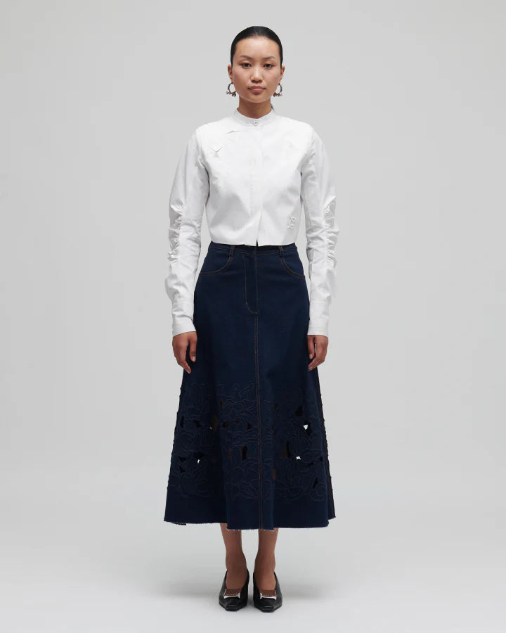 Waterlily Denim Skirts