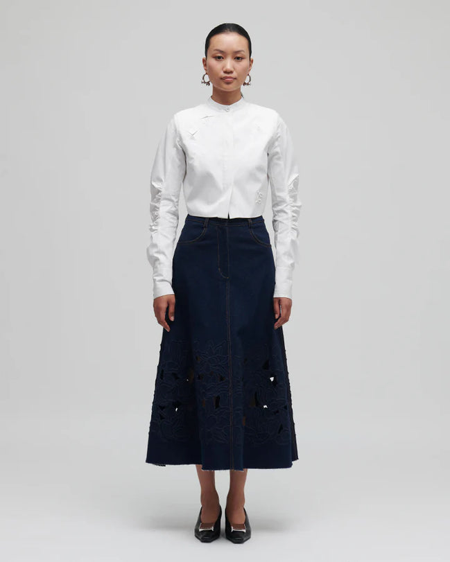 Waterlily Denim Skirts