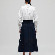 Waterlily Denim Skirts