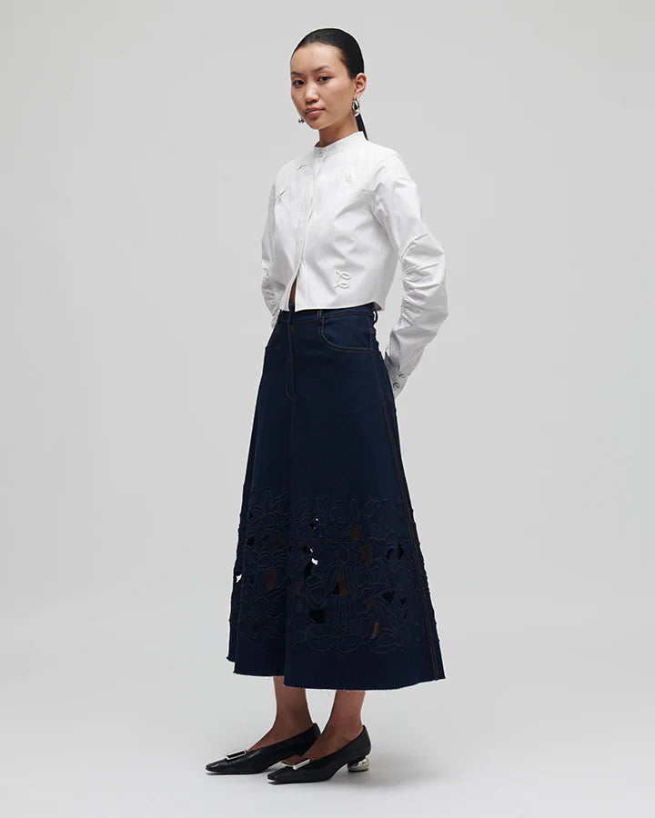 Waterlily Denim Skirts