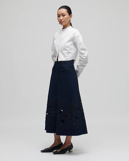Waterlily Denim Skirts