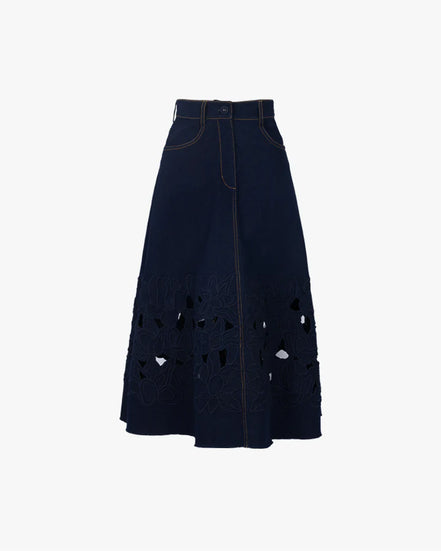 Waterlily Denim Skirts