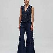 Waterlily Denim Pants